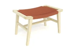 Masaya & Co. Furniture Masaya Solid Manila Ottoman