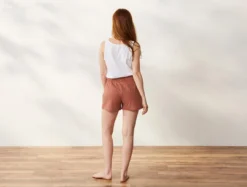 Coyuchi Best Sellers Solstice Short - Rosehip