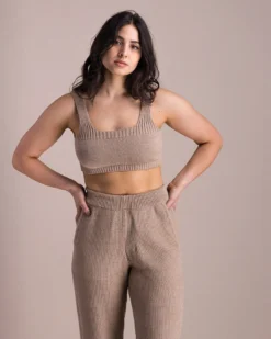 Soluna Collective Best Sellers Cremini Pima Knit Bra