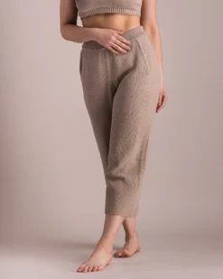 Soluna Collective Cremini Pima Knit Pants Staff Favorites
