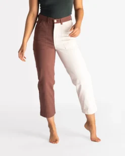 Soluna Collective Two-Tone Cargo Pants