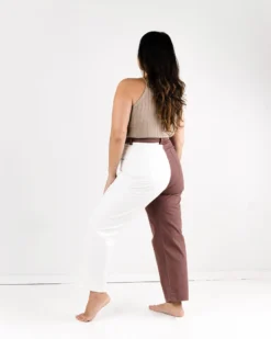 Soluna Collective Two-Tone Cargo Pants