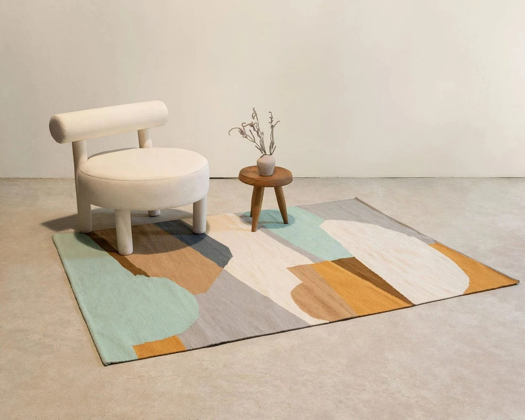 Kiliim Springscape Wool Rug New Arrivals 6 Kiliim Springscape Wool Rug New Arrivals