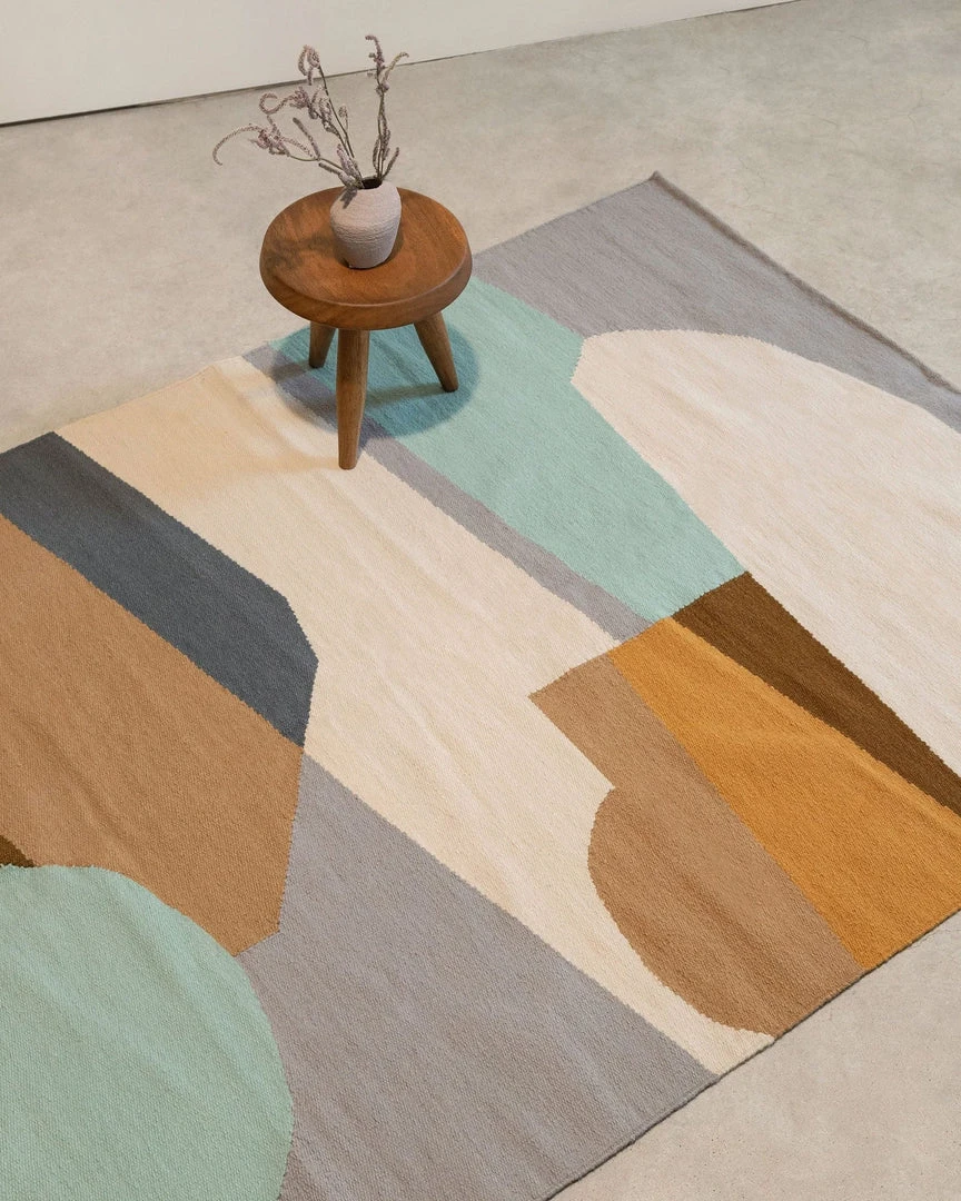 Kiliim Springscape Wool Rug New Arrivals 4 Kiliim Springscape Wool Rug New Arrivals