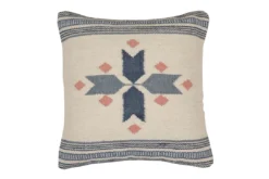 Casa Amarosa Star Cross Wool Throw Pillow Cover Home Goods