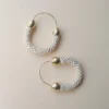 Stella Fluorescent Kumi Hoop Earrings 1 Stella Fluorescent Kumi Hoop Earrings