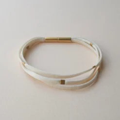 Stella Fluorescent Petite Gilded Strand Bracelet 10 Stella Fluorescent Petite Gilded Strand Bracelet