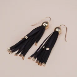 Stella Fluorescent Pod And Strand Earrings