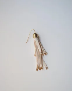 Stella Fluorescent Pod And Strand Earrings