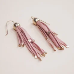 Stella Fluorescent Pod And Strand Earrings