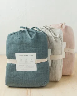 Creative Women New Arrivals Stone Washed Linen Quilted Playmat