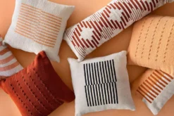 Casa Amarosa Stripe Throw Pillow Cover - Black 14 Casa Amarosa Stripe Throw Pillow Cover - Black