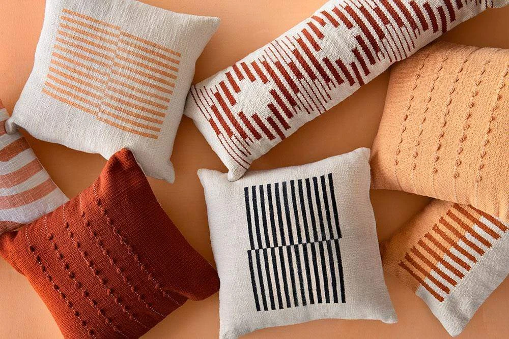 Casa Amarosa Stripe Throw Pillow Cover - Black 5 Casa Amarosa Stripe Throw Pillow Cover - Black