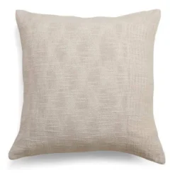 Casa Amarosa Stripe Throw Pillow Cover - Gold Earth