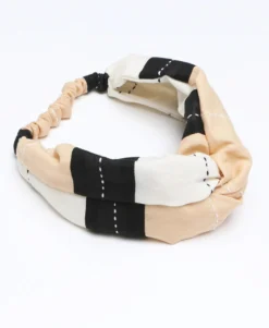 Anchal Stripe Twist Headband Accessories