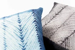 Studio Variously Ara Silk Throw Pillow - Black Throw Pillows