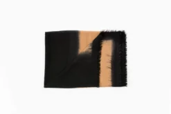 Studio Variously Handcrafted Aria Black Cashmere Scarf