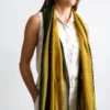 Studio Variously Aria Topaz Cashmere Scarf Handcrafted