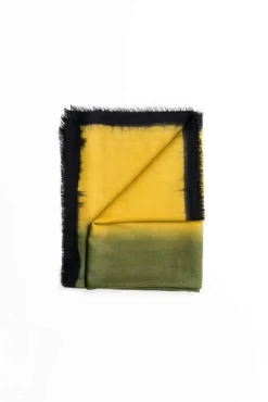 Studio Variously Aria Topaz Cashmere Scarf Handcrafted