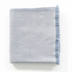Studio Variously Boro Merino Wool Throw Blanket