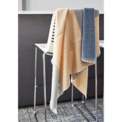 Studio Variously Ceru Merino Wool Throw Blanket