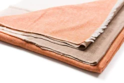 Studio Variously Chestnut Merino Wool Throw Blanket Home Goods