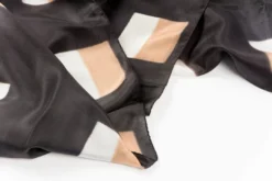 Studio Variously Handcrafted Choko Kasmi Silk Scarf 9 Studio Variously Handcrafted Choko Kasmi Silk Scarf