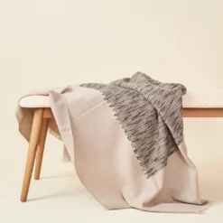 Studio Variously Flo Merino Throw Blanket Home Goods