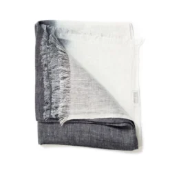Studio Variously Granite Linen Scarf