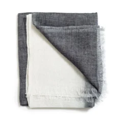 Studio Variously Granite Linen Scarf