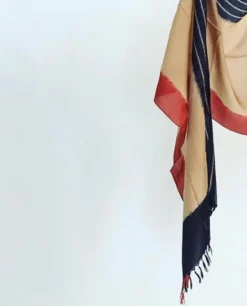 Studio Variously Handcrafted Kasmi Silk Scarf 7 Studio Variously Handcrafted Kasmi Silk Scarf