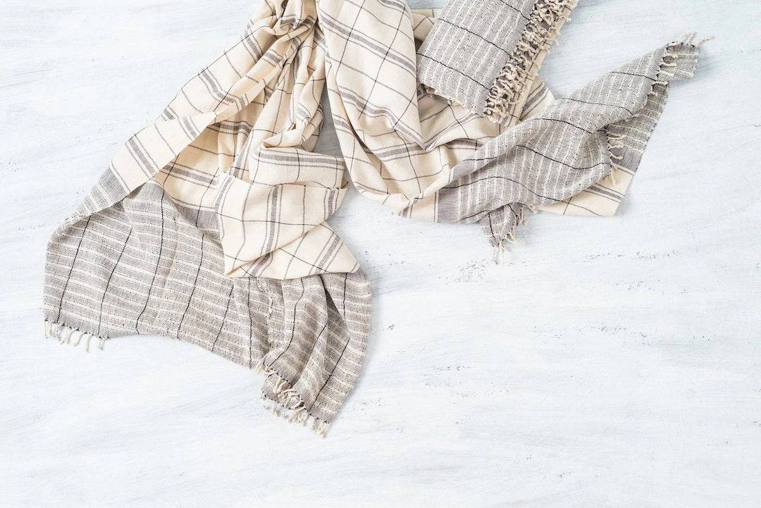 Studio Variously Handcrafted Lekha Throw Blanket 10 Studio Variously Handcrafted Lekha Throw Blanket