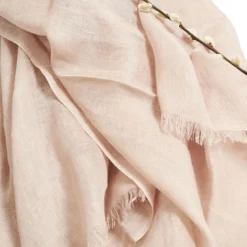 Studio Variously Oat Linen Scarf Accessories