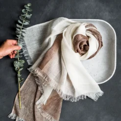 Studio Variously Mace Linen Scarf Accessories