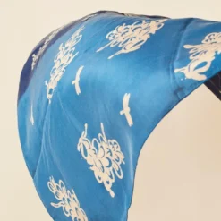 Studio Variously Oraa Indigo Silk Scarf