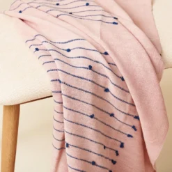 Studio Variously Rosewood Throw Blanket