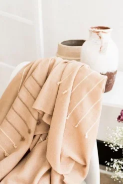 Studio Variously Throw Blankets Terra Merino Throw Blanket