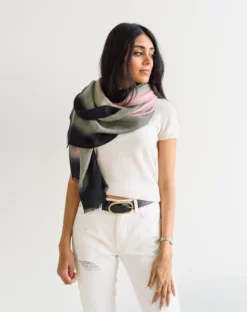 Studio Variously Umbra Kiwi Merino Scarf