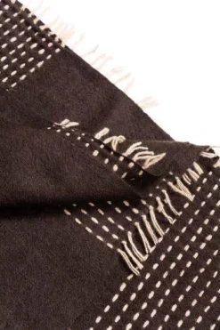 Studio Variously Walnut Throw Blanket - Brown 11 Studio Variously Walnut Throw Blanket - Brown