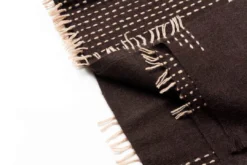 Studio Variously Walnut Throw Blanket - Brown 12 Studio Variously Walnut Throw Blanket - Brown