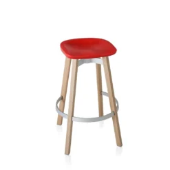 Emeco Su Barstool - Wood Frame