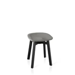 Emeco Su Small Stool - Black Frame