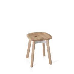 Emeco Su Small Stool - Wood Frame 18 Emeco Su Small Stool - Wood Frame