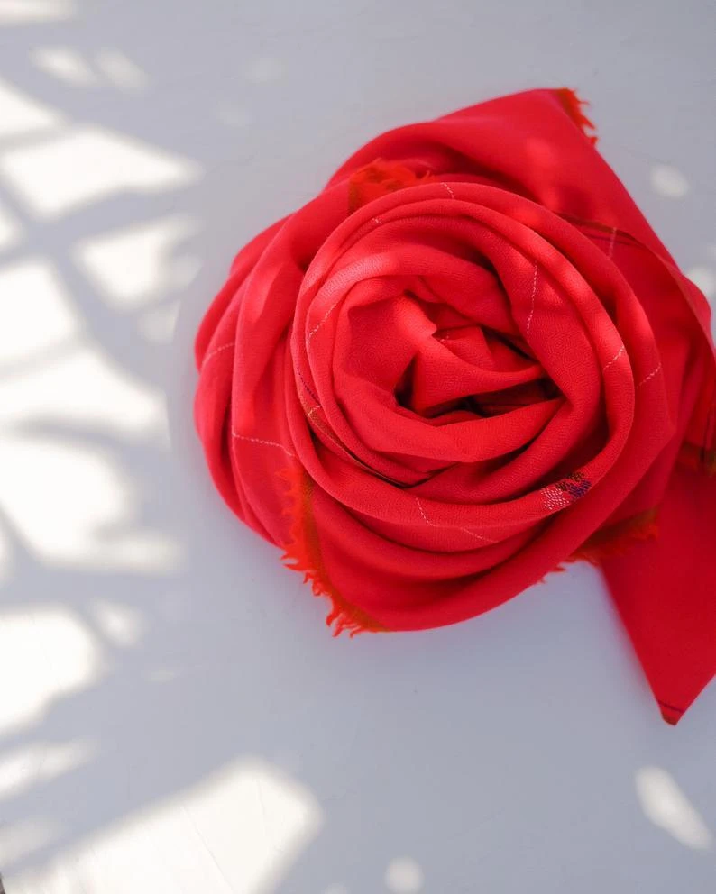 Soil To Studio Surekha Merino Scarf Accessories 6 Soil To Studio Surekha Merino Scarf Accessories