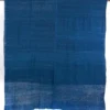 Swahili African Modern Indigo Gabi Tablecloth Or Throw