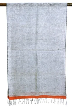 Swahili African Modern Accessories Ethiopian Stella Shawl - Coral