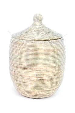 Swahili African Modern Medium Solid White Prayer Mat Hamper