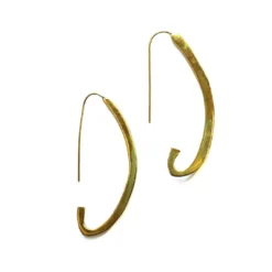 Swahili Coast Design Jewelry Crescent Earrings