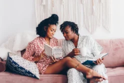 Symbology Best Sellers Modal Leopard Pajama Set - Cream + Sage