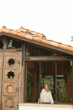 Synergy Organic Clothing Embroidered Amber Top - Tofu White